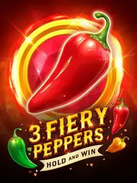 Spielautomat 3 Fiery Peppers Hold and Win
