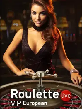 Tisch für europäisches VIP-Roulette mit Live-Dealer